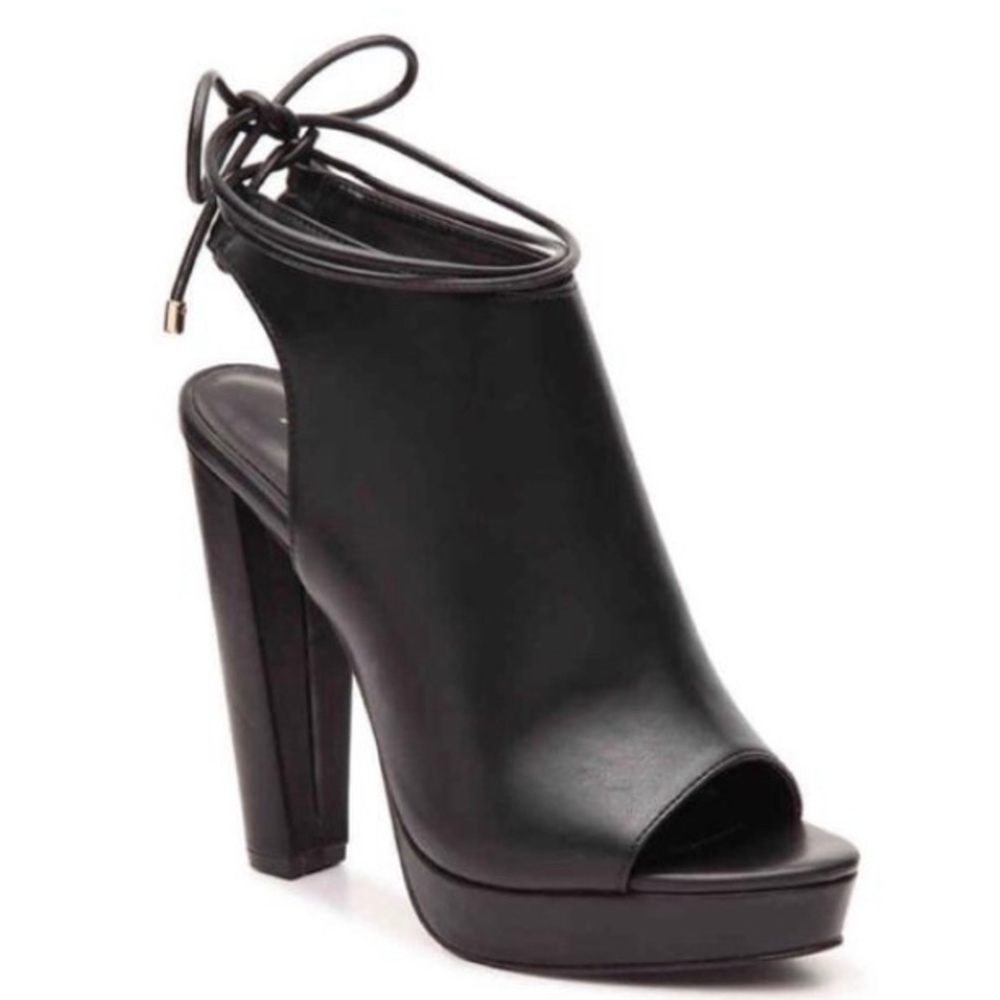 Aldo Platform Tie-Back Heels (Size 7.5)